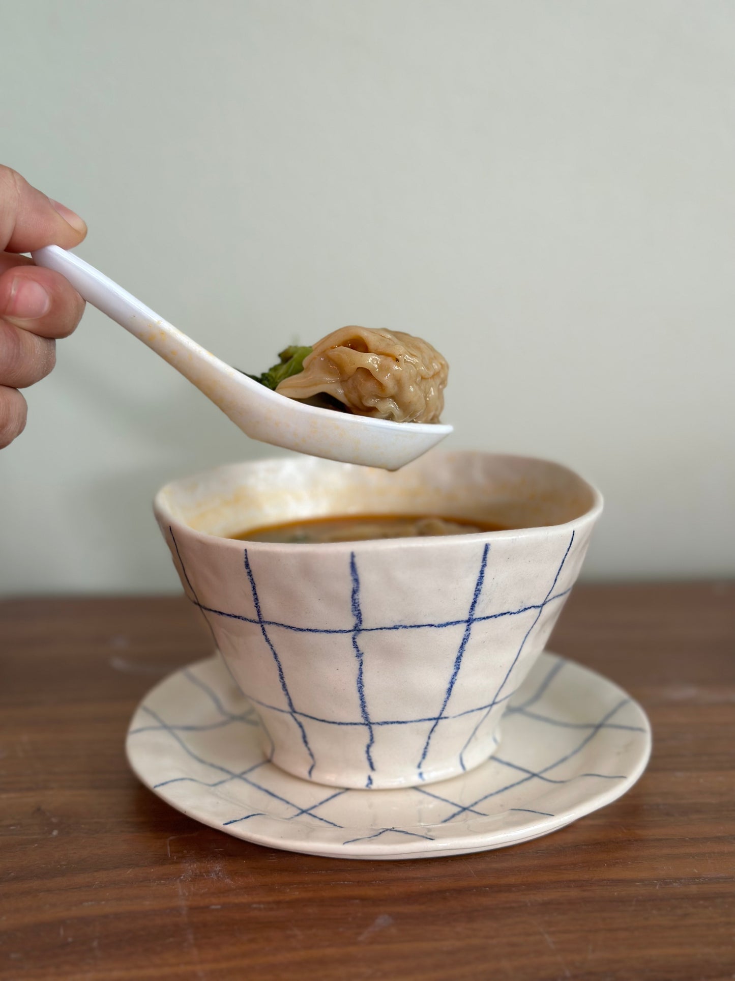 wabi sabi wonton bowl